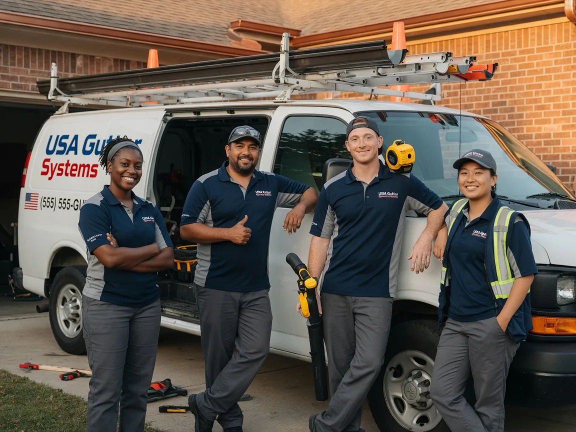 Gutter Installation company in Rhome, TX